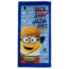 Πετσέτα θαλάσσης βαμβακερή με σχέδιο Minions UN09038 1