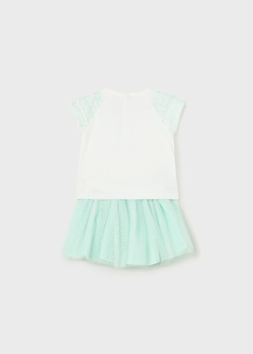 5 σετ 2 τεμαχιων με φουστα τουλι baby id 23 01978 083 M 5