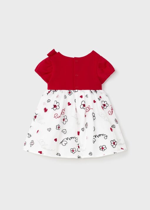 5 φορεμα συνδυασμενο με τουλι κεντητο baby id 23 01952 029 M 5